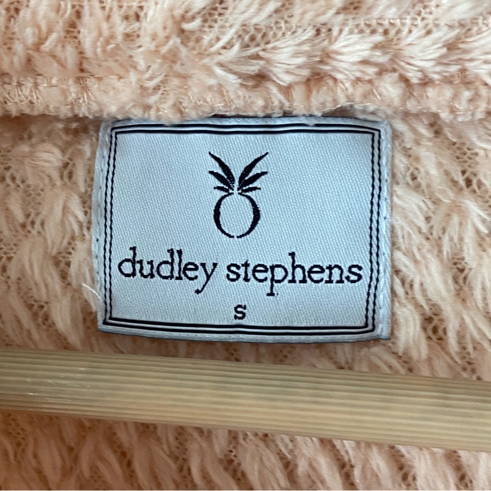 dudley‎ stephens Brighton Sherbert Pink Bubble Fleece Boatneck Top XS - Picture 3 of 8